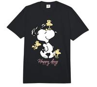 Erdnüsse Snoopy Woodstock Happy Days Best Friends BFF Classic Comfort Colors Adult Heavyweight T-Shirt