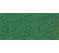 ERGOBAG 00749-20003-10 Reflexie-Sticker Set Fußball Sticker
