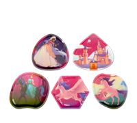 ERGOBAG 00819-00062-10 Kontur Kletties-Set Prinzessin, mehrfarbig, 5 Stück