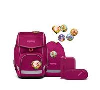 ERGOBAG 01037-40083-10 cubo Schulrucksack-Set ECO HERO WaldzauBär, 5-teilig