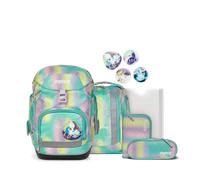 ERGOBAG 01298-90280-10 Pack 6-teiliges Schulrucksack-Set ZauBärwelt, mint