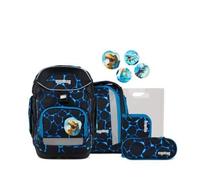 ergobag Schulranzen-Set Bärassic Garden – ergonomischer Schulrucksack, 6-teilig, 25/26