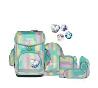 ERGOBAG 01300-90280-10 Cubo Light 6-teiliges Schulrucksack-Set ZauBärwelt, mint