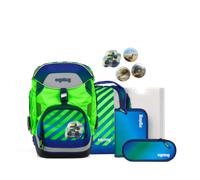 ergobag Pack Set ergonomischer Schulrucksack flexibel 6-teilig Set 1. Klasse Grundschule für Mädchen und Jungen