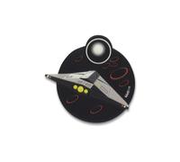 ergobag 3D Klettie, dekoratives Zubehör, Jugendliche, Unisex, Weltraum (Mehrfarbig), Einheitsgröße