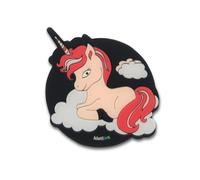 ergobag 3D Klettie Deko Accessoires, Jugend Unisex, Einhorn (Mehrfarbig), One Size