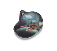 ergobag Blinkie-Klettie Weltraumflitzer – Klettflächen, Sammelspaß – Bunt