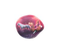 ergobag Blinkie Klettie Märchenkutsche - Pink | Klettflächen von verschiedenen Themenwelt, ideal für den Sammelspaß und die individuelle Gestaltung.