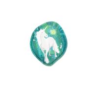 ergobag Blinkie-Klettie Motivwelt Themenwelt Klettflächen Sammelspaß Individualisierung, Fliegendes Einhorn - Türkis, Einheitsgröße