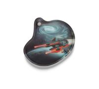 ergobag Blinkie-Klettie Weltraumflitzer – Klettflächen, Sammelspaß – Bunt