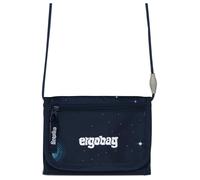 ergobag Brustbeutel Kleingeldfach, mit Sichtfenster, Geldbeutel für Kinder, zum Umhängen, mit Klettverschluss KoBärnikus - Dunkelblau