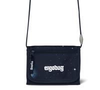ergobag Brustbeutel Kleingeldfach, mit Sichtfenster, Geldbeutel für Kinder, zum Umhängen, mit Klettverschluss KoBärnikus - Dunkelblau