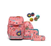 ergobag CUBE MAIN Schulrucksack-Set ZitronenfaltBär, 5-teilig