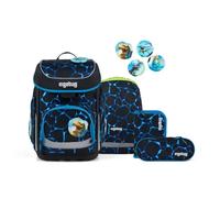 Ergobag Cubo Bärassic Garden Color Flash Edition Schulranzen Set 5tlg.