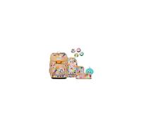 ergobag cubo Bundle Set AW25/26, ergonomischer Schulranzen Klassisch 6-teilig 1. Klasse Grundschule BlütenzauBär - Beige