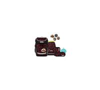 ergobag cubo Bundle Set AW25/26, ergonomischer Schulranzen Klassisch 6-teilig 1. Klasse Grundschule UnaufhaltBär - Schwarz