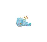 ergobag cubo Bundle Set ergonomischer Schulranzen Klassisch 6-teilig 1. Klasse Grundschule Bärhext - Blau