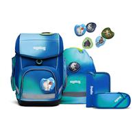 Ergobag Cubo Colour Splash Edition Schulranzen-Set DschungelfieBär