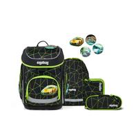 Ergobag Cubo CyBär Race Color Flash Edition Schulranzen Set 5tlg.