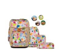 Ergobag Cubo Flower PowBär Eco Hero Edition Schulranzen Set 5tlg.