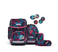 ergobag Cubo Jumbo Edition Schulranzen Set 6tlg. inkl. Fan-Box (KorallBär)