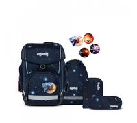 Ergobag Cubo KoBärnikus Galaxy Glow Edition Schulranzen Set 5tlg.