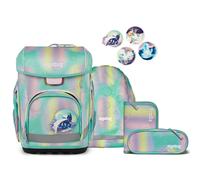 ergobag cubo Light Set ergonomischer Schulranzen, extra leicht, Set 5-teilig, 860 g