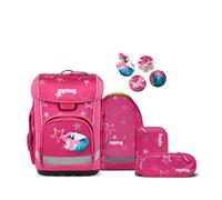 ergobag cubo Light Set ergonomischer Schulranzen, extra leicht, Set 5-teilig, 860 g