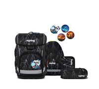 Ergobag Cubo Light Super ReflektBär Schulranzen Set