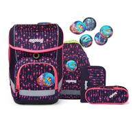 ergobag Cubo Lumi Schulranzen Set 5-TLG. Bärmuda Viereck (2021)