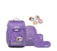 Ergobag cubo Schulranzen-Set 5-teilig lila