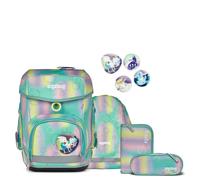 Ergobag Cubo "Reflex Glow" - Schulranzen Set 5tlg. Modell 2025 (ZauBärwelt)