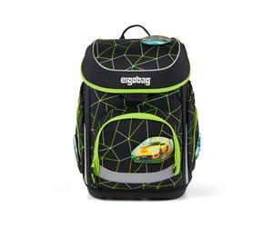 ergobag cubo Schulranzen, 5-teiliges Set, Kollektion 2026 CyBär Race Flash