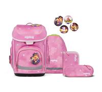 Ergobag cubo Schulranzen-Set 5-teilig pink