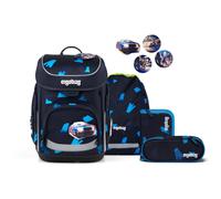 ergobag Cubo Schulranzen Set 5-tlg. VerfolgBärjagd