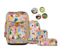 Ergobag Cubo Schulranzen-Set 5tlg Flower PowBär