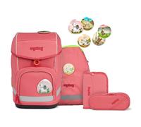 Ergobag Cubo Schulranzen-Set 5tlg Lamas in Bärjamas 00