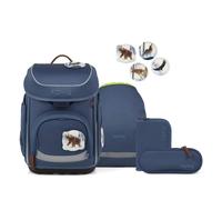 ergobag Cubo Schulranzen-Set 5tlg. SchneeBärstöber 19 Liter 28 x 39 x 25 cm