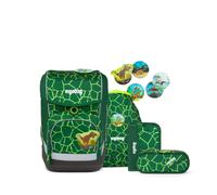 ergobag CUBO Schulranzen-Set BärRex, 5-teilig