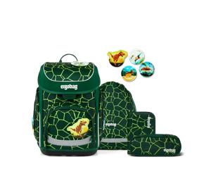 Ergobag Cubo Schulranzen-Set BärRex 5 tlg.