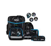 ergobag cubo Schulranzen-Set Drei Fragezeichen Kids Bärdektiv