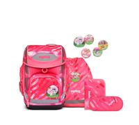 ergobag cubo Schulranzen-Set KuntBärbuntes Einhorn (2024)