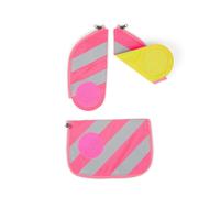 Ergobag - CUBO Schulzubehör Cuboliseitent.zip.set Pink Pink, 3 TEILIG