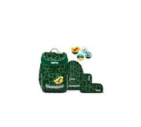 ergobag Cubo Set Schulranzen-Set BärRex, 5-teilig Grün 19 Liter