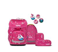 ergobag cubo Set Schulranzen-Set SternzauBär Rosa 5-teilig 19 Liter