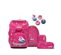 ergobag Schulranzen-Set cubo SternzauBär Rosa 5-teilig 19 Liter