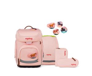 ergobag Cubo UnzähmBär 2026 Set 5-tlg. 01511-40051-10 rosa