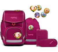 ergobag Cubo WaldzauBär, Set 5-tlg, 01037-40083-10 beere