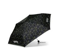 ergobag Regenschirm Kinderschirm für die Schultasche, ultraleicht und klein mit Tasche, reflektierend windfest