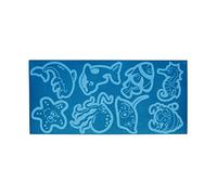 ergobag Dekoratives Zubehör-Set Unisex Reflexie-Sticker Sea Creatures Mehrfarbig Einheitsgröße